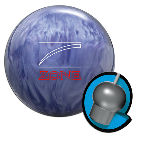 Brunswick Danger Zone Purple Ice Bowling Ball